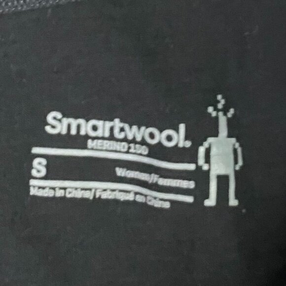 Smartwool 150 Merino Base Layer Bottoms Women's Small Black Leggings Wool - Picture 8 of 15